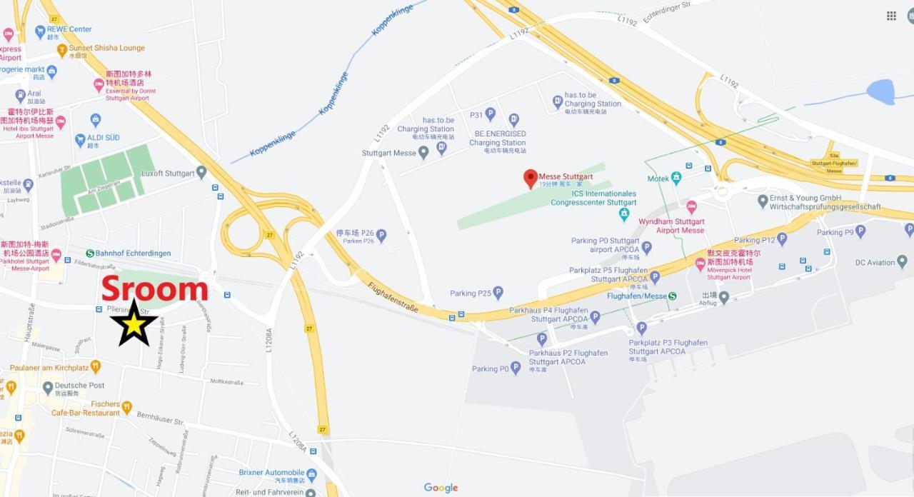 Sroom Stuttgart Flughafen Messe Leinfelden-Echterdingen Luaran gambar